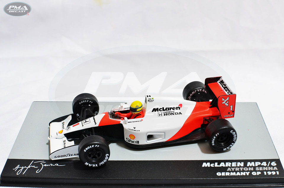 AYRTON SENNA 1991 MCLAREN MP4/6 1:43